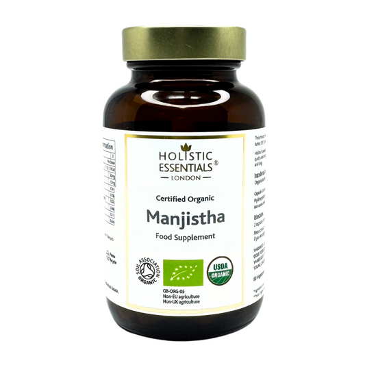 Certified Organic Manjistha Capsules | Holistic Essentials