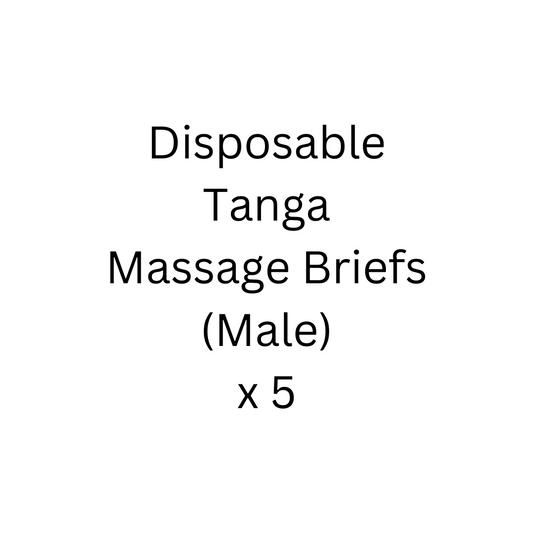 Disposable Tanga Massage Briefs (Male) - Pack of 5